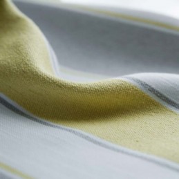 Nordischer Moderner Jacquard-Vorhang, Maßgefertigt, Vorhang Mit Kontraststreifen, Für Wohnzimmer, Schlafzimmer, Arbeitszimmer, Stoff