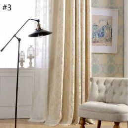 European Max Verdunkelungsvorhang, Maßanfertigung, Vorhang Luxus Damaskus Jacquard Schlafzimmer