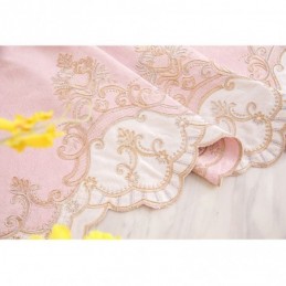 Chenille-Verdunkelungsvorhang, Maßgefertigt, Vorhang Im Europäischen Stil, Blumenstickerei, Für Wohnzimmer Und Schlafzimmer