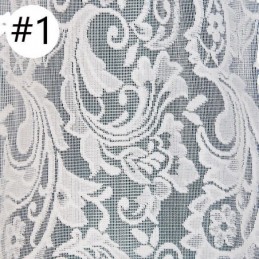 Verdunkelungsvorhang Im Nordischen Stil, Maßgeschneiderter Vorhang, Pflanzen-Jacquard-Stoffgarn, Integriert
