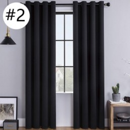 Verdunkelungsvorhänge Einfarbig Nordischer Stil Für Wohnzimmer Schlafzimmer