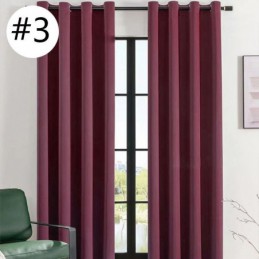 Verdunkelungsvorhänge Einfarbig Nordischer Stil Für Wohnzimmer Schlafzimmer