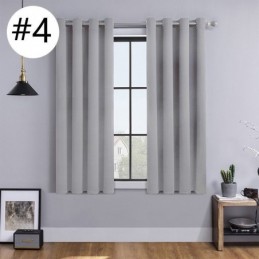 Verdunkelungsvorhänge Einfarbig Nordischer Stil Für Wohnzimmer Schlafzimmer