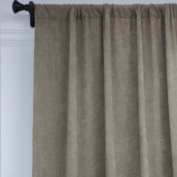 Einfarbiger Verdunkelungsvorhang Aus Chenille, Maßgefertigter Vorhang Im Nordischen Stil, Spleißen Für Wohnzimmer Und Schlafzimmer