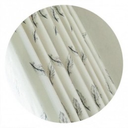 Verdunkelungsvorhänge Nordic Feather Printed Für Wohnzimmer Schlafzimmer