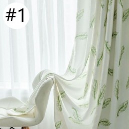 Verdunkelungsvorhänge Nordic Feather Printed Für Wohnzimmer Schlafzimmer