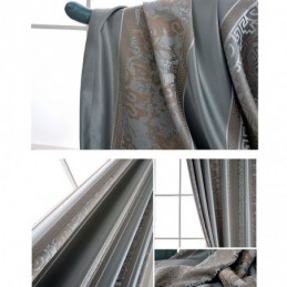 Nordic Blackout Vorhänge Jacquard Für Wohnzimmer Schlafzimmer