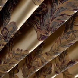 Nordischer Verdunkelungsvorhang Nach Maß, Vorhang Mit Federn, Jacquard, Für Wohnzimmer Und Schlafzimmer