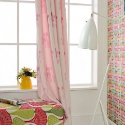 Verdunkelungsvorhang Nach Maß, Vorhang Nordic Flower Jacquard Für Wohnzimmer Schlafzimmer