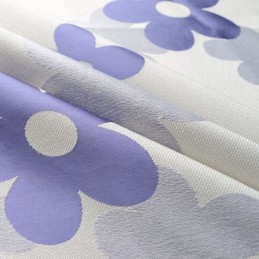 Verdunkelungsvorhang Nach Maß, Vorhang Nordic Flower Jacquard Für Wohnzimmer Schlafzimmer