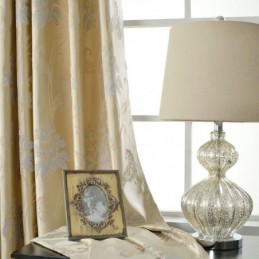 Verdunkelungsvorhänge Im Europäischen Stil, Jacquard-Vorhang Mit Blumenmuster, Maßanfertigung Für Wohnzimmer Und Schlafzimmer