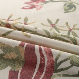 Nordischer Verdunkelungsvorhang Aus Baumwollleinen, Maßgefertigt, Vorhang Mit Pflanzenmotiv, Für Wohnzimmer Und Schlafzimmer