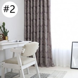 Europäischer Verdunkelungsvorhang Nach Maß Jacquard-Vorhang Für Wohnzimmer Und Schlafzimmer