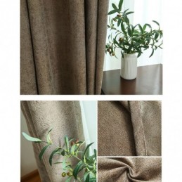 Verdunkelungsvorhang Nach Maß Vorhang Nordic Solid Color Jacquard Für Wohnzimmer Schlafzimmer