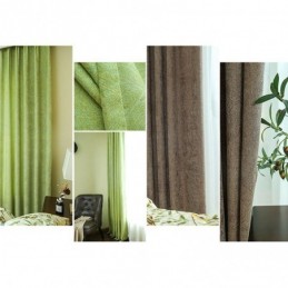 Verdunkelungsvorhang Nach Maß Vorhang Nordic Solid Color Jacquard Für Wohnzimmer Schlafzimmer