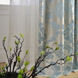 Jacquard-Vorhang Im Europäischen Stil, Maßgefertigt, Vorhang, Beschattung, Schlafzimmer, Wohnzimmer