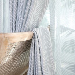 Blätter Bedruckter Verdunkelungsvorhang Nach Maß Vorhang Nordisch Für Wohnzimmer Schlafzimmer