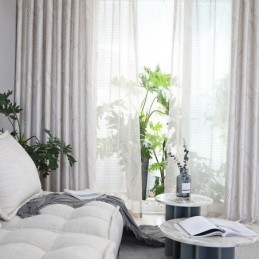 Blätter Bedruckter Verdunkelungsvorhang Nach Maß Vorhang Nordisch Für Wohnzimmer Schlafzimmer