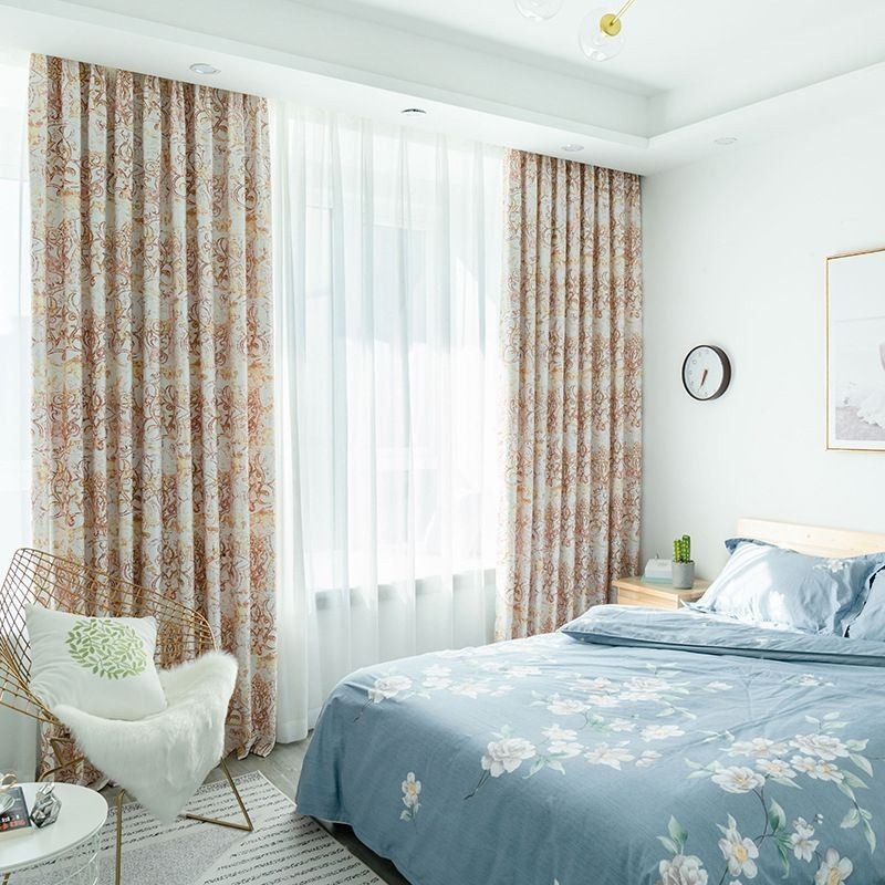 Verdunkelungsvorhänge Nordic Printed Für Wohnzimmer Schlafzimmer