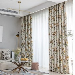 Nordic Blackout Vorhänge Anlage Gedruckt Für Wohnzimmer