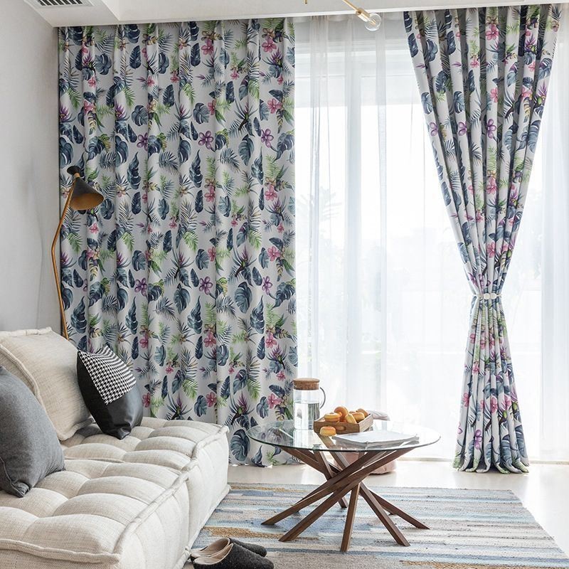 Nordic Blackout Vorhänge Anlage Gedruckt Für Wohnzimmer
