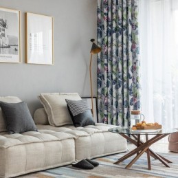 Nordic Blackout Vorhänge Anlage Gedruckt Für Wohnzimmer
