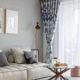 Nordic Blackout Vorhänge Anlage Gedruckt Für Wohnzimmer