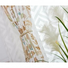 Verdunkelungsvorhang Nach Maß Vorhang Für Wohnzimmer Schlafzimmer Nordische Bedruckte Blätter