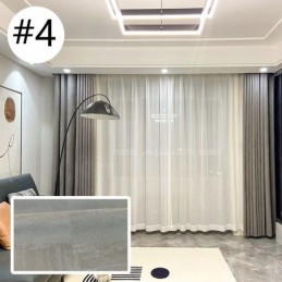 Nordischer Verdunkelungsvorhang, Maßgefertigter Vorhang, Hochpräziser Jacquard, Für Schlafzimmer, Wohnzimmer
