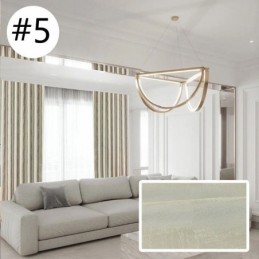 Nordischer Verdunkelungsvorhang, Maßgefertigter Vorhang, Hochpräziser Jacquard, Für Schlafzimmer, Wohnzimmer