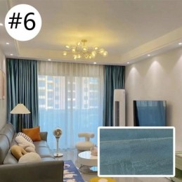 Nordischer Verdunkelungsvorhang, Maßgefertigter Vorhang, Hochpräziser Jacquard, Für Schlafzimmer, Wohnzimmer