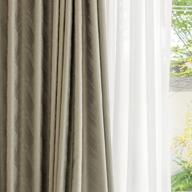 Hoher Verdunkelungsvorhang, Maßgefertigter Vorhang, Präzisions-Jacquard, Für Schlafzimmer, Wohnzimmer