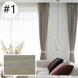 Hoher Verdunkelungsvorhang, Maßgefertigter Vorhang, Präzisions-Jacquard, Für Schlafzimmer, Wohnzimmer