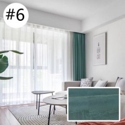 Hoher Verdunkelungsvorhang, Maßgefertigter Vorhang, Präzisions-Jacquard, Für Schlafzimmer, Wohnzimmer