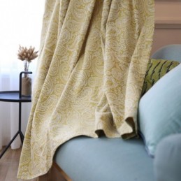 Moderner Baumwollvorhang Nach Maß Vorhang Pflanze Jacquard Für Wohnzimmer Schlafzimmer