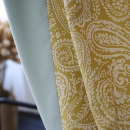 Moderner Baumwollvorhang Nach Maß Vorhang Pflanze Jacquard Für Wohnzimmer Schlafzimmer