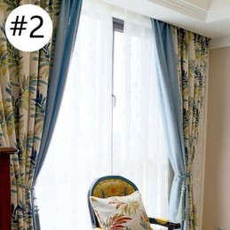 Nordischer Jacquard-Vorhang Nach Maß, Vorhang, Verdunkelungsfenster Für Wohnzimmer, Schlafzimmer
