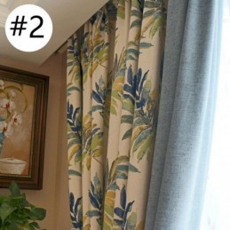 Nordischer Jacquard-Vorhang Nach Maß, Vorhang, Verdunkelungsfenster Für Wohnzimmer, Schlafzimmer