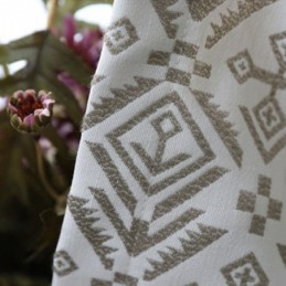 Luxus Jacquard Vorhänge Geometrische Blackout Für Wohnzimmer