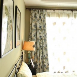 Nordischer Jacquard-Vorhang Nach Maß, Vorhang, Verdunkelungsfenster Für Wohnzimmer, Schlafzimmer