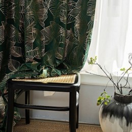 Flanell Bronzing Vorhänge Einfacher Verdunkelungsvorhang Maßgefertigter Vorhang Für Schlafzimmer Wohnzimmer