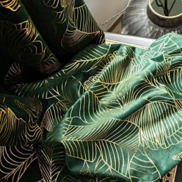 Flanell Bronzing Vorhänge Einfacher Verdunkelungsvorhang Maßgefertigter Vorhang Für Schlafzimmer Wohnzimmer