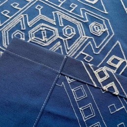 Modern Max Verdunkelungsvorhang Nach Maß Vorhang Geometrische Stickerei Schlafzimmer