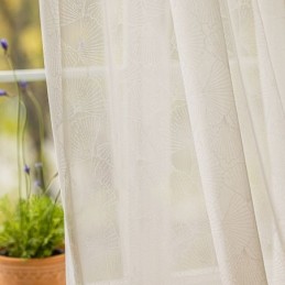 Moderne Weiße Gardinen Blatt Tüll Für Wohnzimmer Schlafzimmer