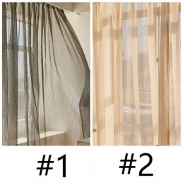 Wunderschöne Voile-Vorhang Nach Maß Vorhang Einfarbig Tüll Für Wohnzimmer Schlafzimmer
