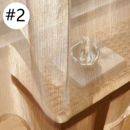 Wunderschöne Voile-Vorhang Nach Maß Vorhang Einfarbig Tüll Für Wohnzimmer Schlafzimmer