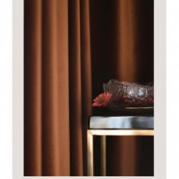 Minimalistischer Flanell-Verdunkelungsvorhang, Maßanfertigung, Vorhang, Kürbis-Orange, Farbe Wohnzimmer, Restaurant