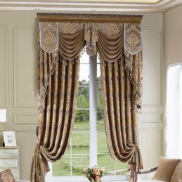 Luxus Chenille Jacquard...