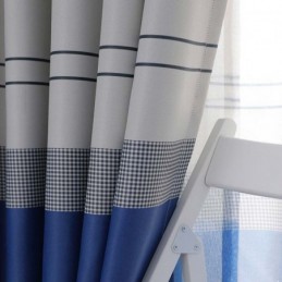 Nordischer Verdunkelungsvorhang Nach Maß, Vorhangstreifen, Bedruckt, Für Schlafzimmer