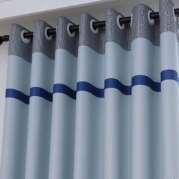 Nordischer Verdunkelungsvorhang Nach Maß, Vorhangstreifen, Bedruckt, Für Schlafzimmer